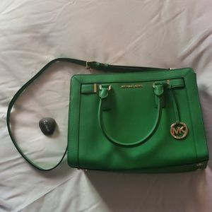 Michael Kors Palm Dillion Top Satchel